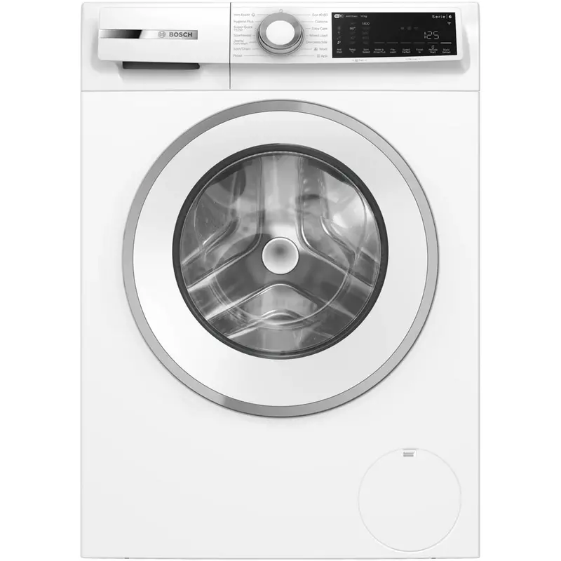 Bosch Series 6 Wgj25400Gb 10Kg Front-Load Washing Machine – 1400 Rpm, White 1