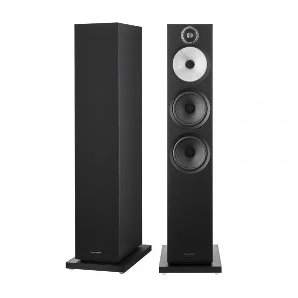 Bowers & Wilkins 603 S3 Black Floorstanding Speaker Pair 1