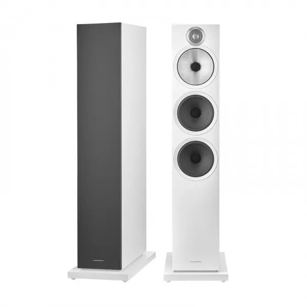 Bowers & Wilkins 603 S3 White Floorstanding Speaker Pair 1