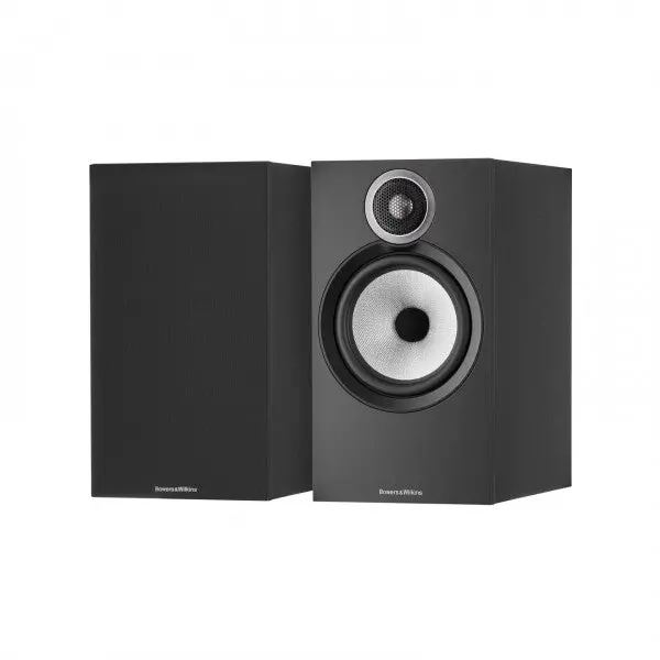 Bowers & Wilkins 606 S3 Black Standmount Speaker Pair 1
