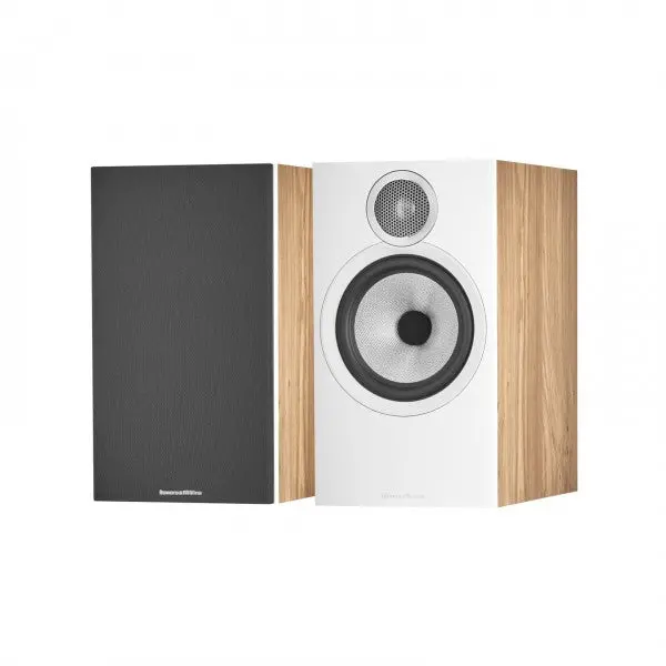 Bowers & Wilkins 606 S3 Oak Standmount Speaker Pair 1