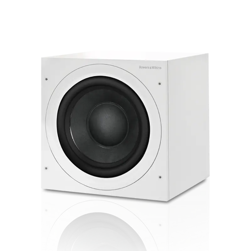 Bowers & Wilkins Asw608 Active Subwoofer – Elegant White Cabinet 1