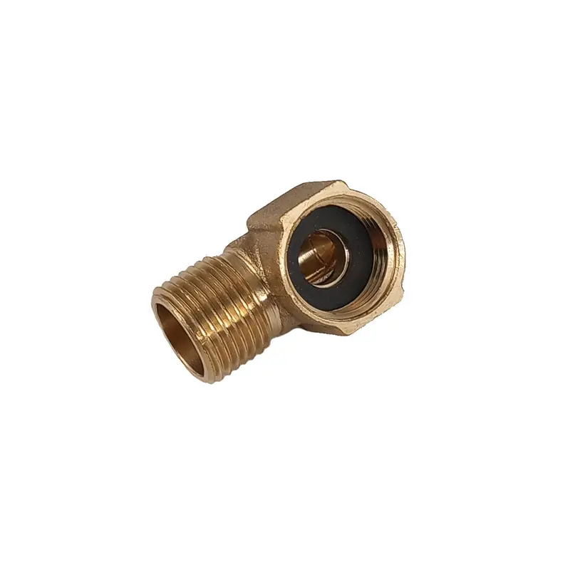 Brass 90° Elbow Fitting – 1/2" F Bsp To 1/2" M Bsp (Barista Basics Countertop Rinser Compatible) 1