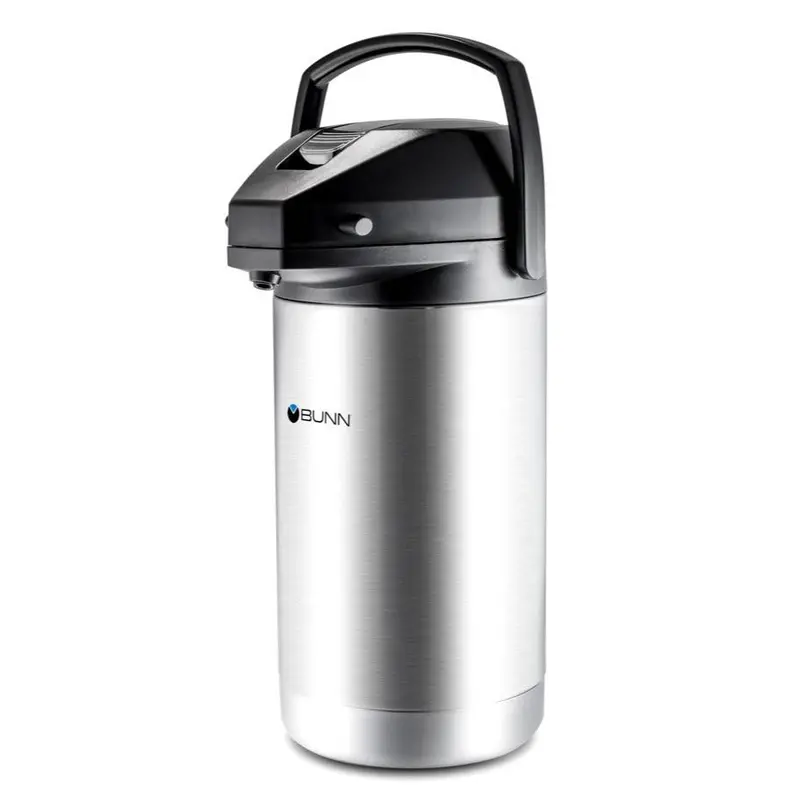 Bunn 3-Liter Stainless Steel Airpot – Thermal Coffee Dispenser 1