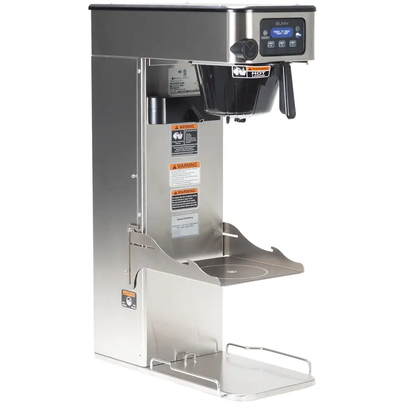 Bunn Itcb-Dv 29-Inch Trunk-Style Dual Beverage Brewer With Tray And Display Group 1