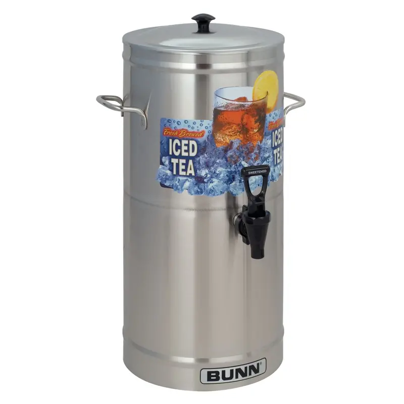 Bunn Tds-3 Iced Tea And Coffee Dispenser With Solid Lid 1