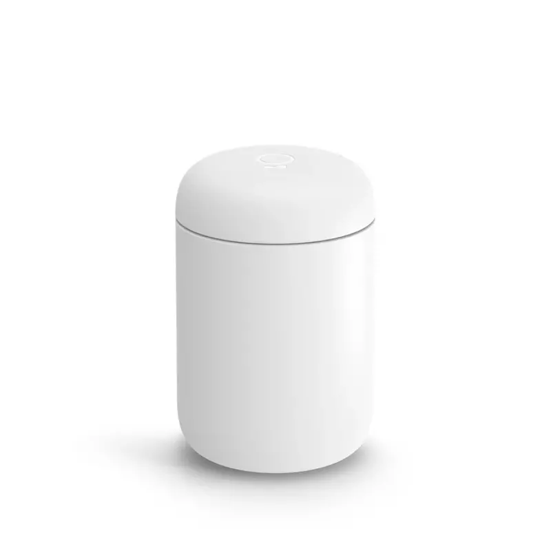 Carter Wide 12 Oz Travel Mug – Matte White 1