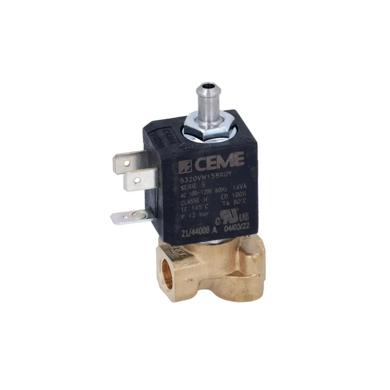 Ceme 120V Three-Way Solenoid Valve – 1/8" Female Threaded 1