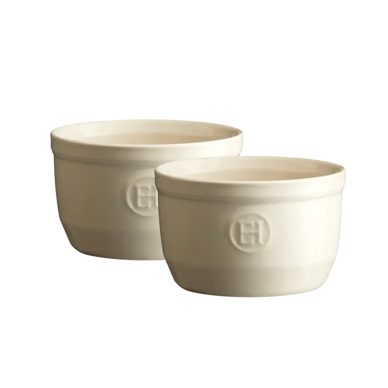 Ceramic Ramekins For Baking & Serving – Set Of 2 3