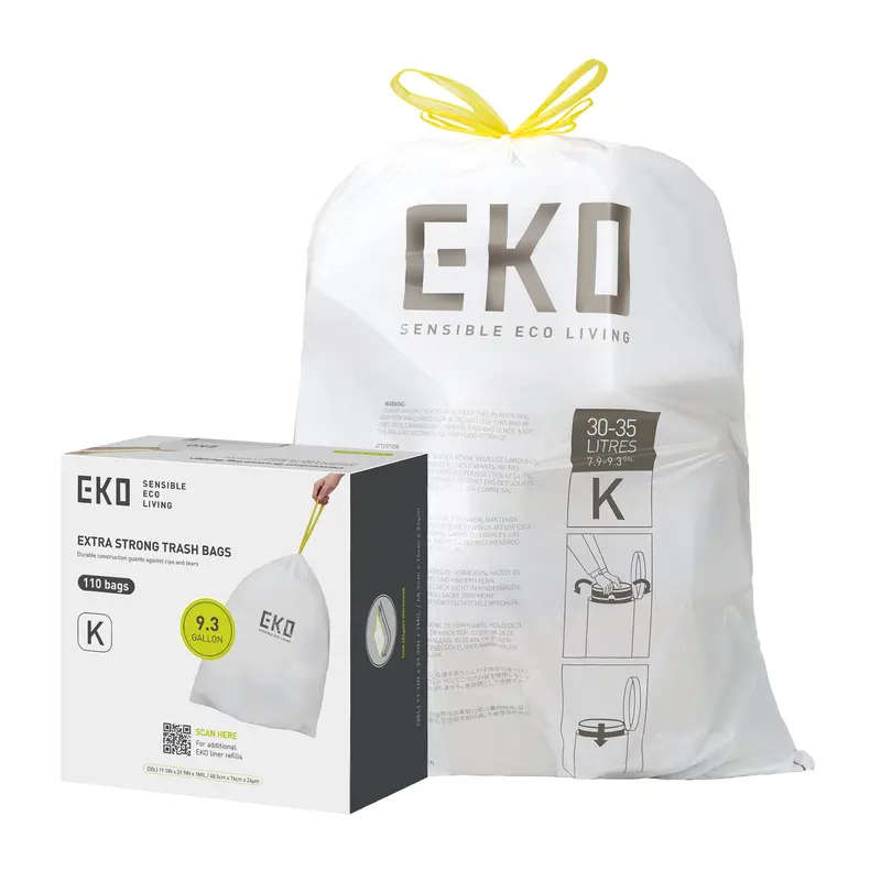 Code K 9.3-Gallon Easy-Dispense Roll Bags – Bulk Pack Of 110 1