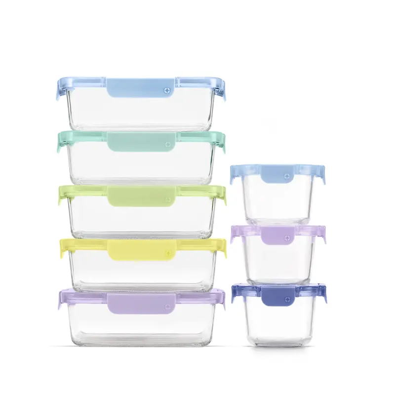 Color Lock® Purple Rain Glass Bakeware Bundle 1