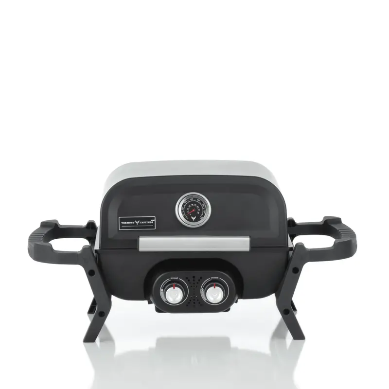 Compact Portable 2-Burner Propane Grill – Vermont Castings 1