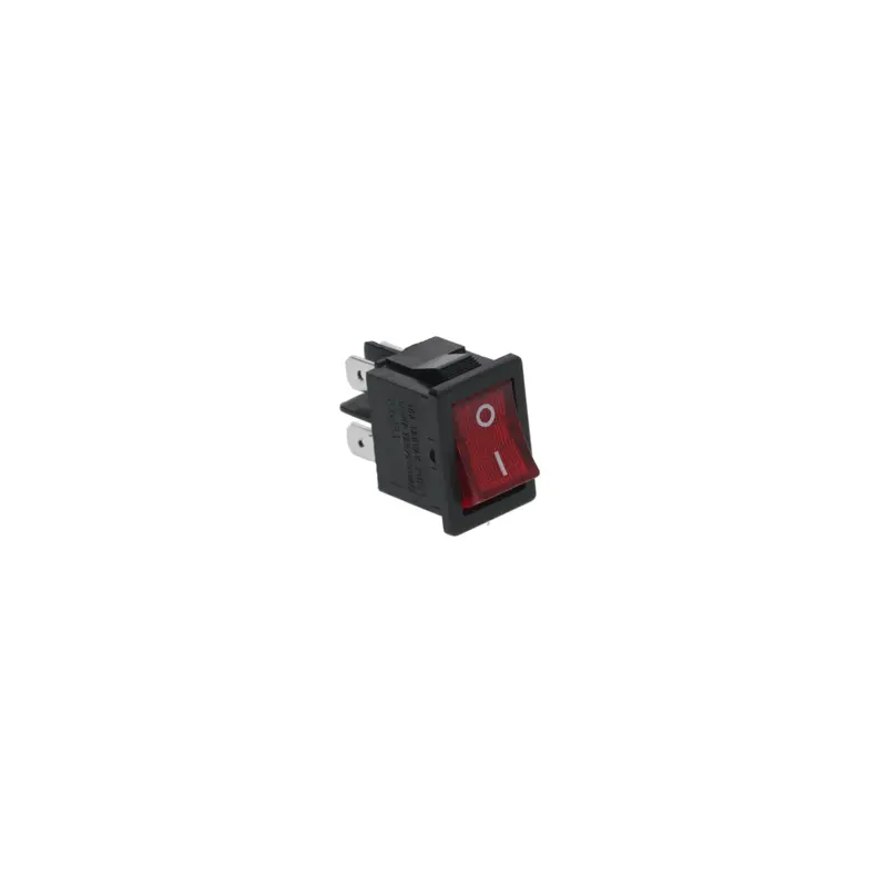 Compact Red Led Illuminated On/Off Toggle Switch 1