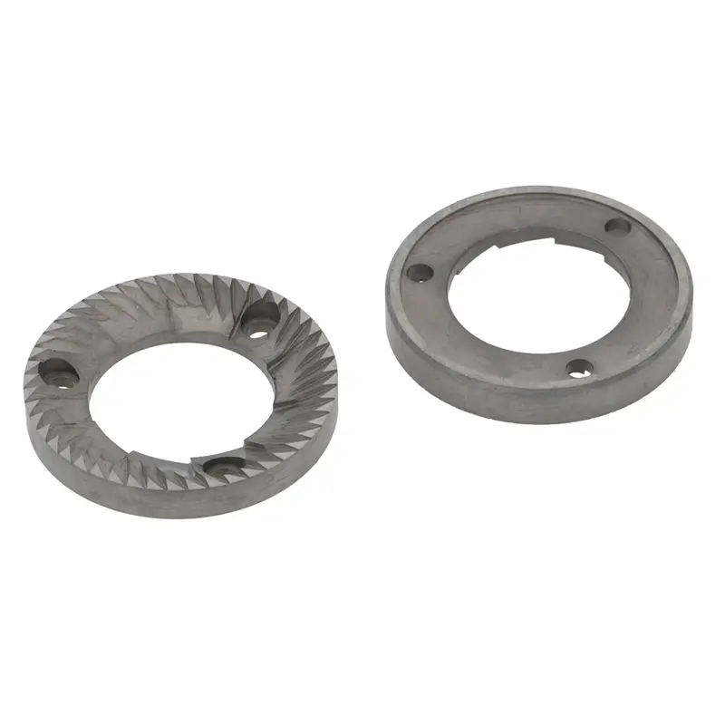 Compak K-6 Grinder Flat Burrs – Precision Stainless Steel Set 1