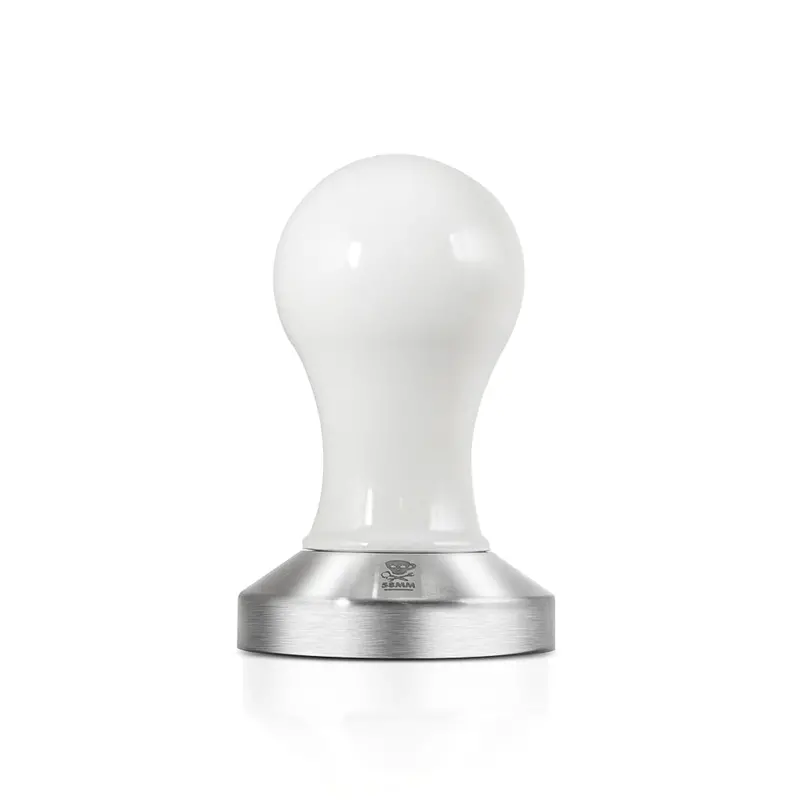 Compressore White 58 Mm Flat Espresso Tamper 1