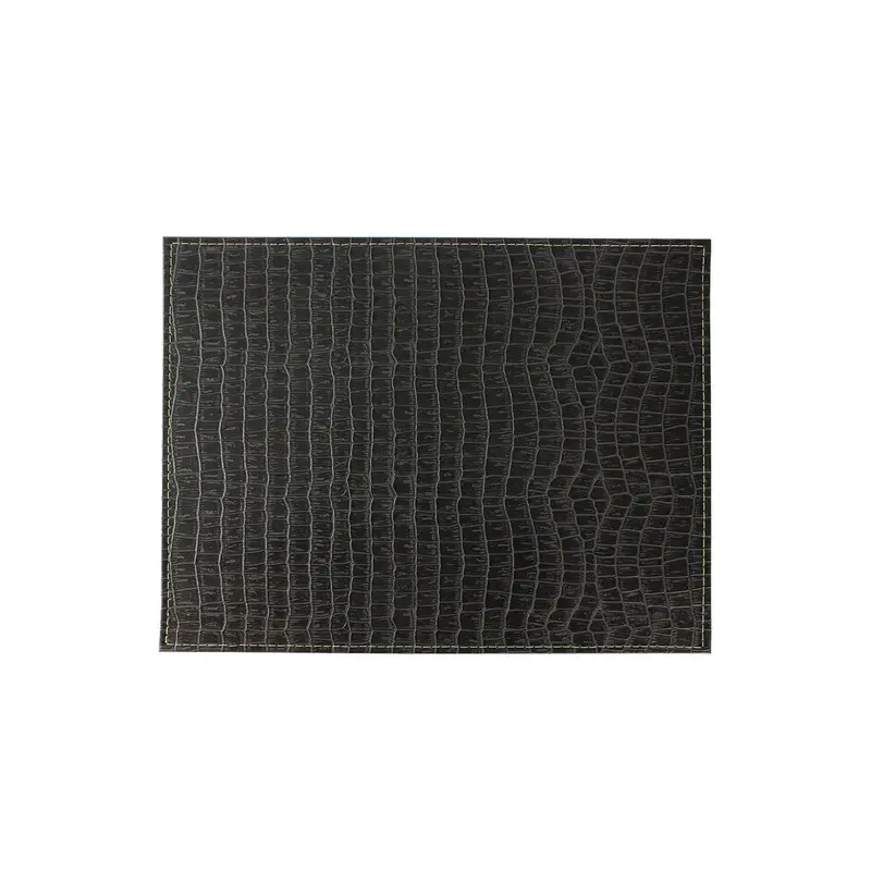 Davanti Crocodile-Texture Placemats – Set Of 6 Rectangular (16.5" X 12.5") 1