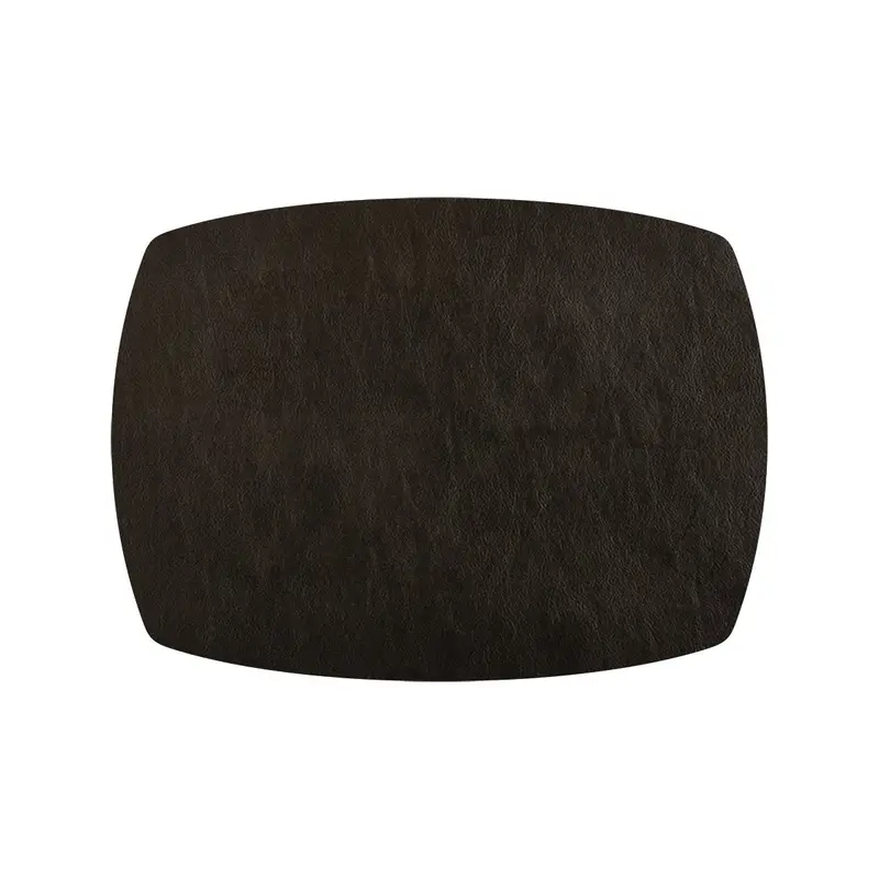 Davanti Mattola Placemats – Set Of 6 Black Rectangular (14" X 18") 1