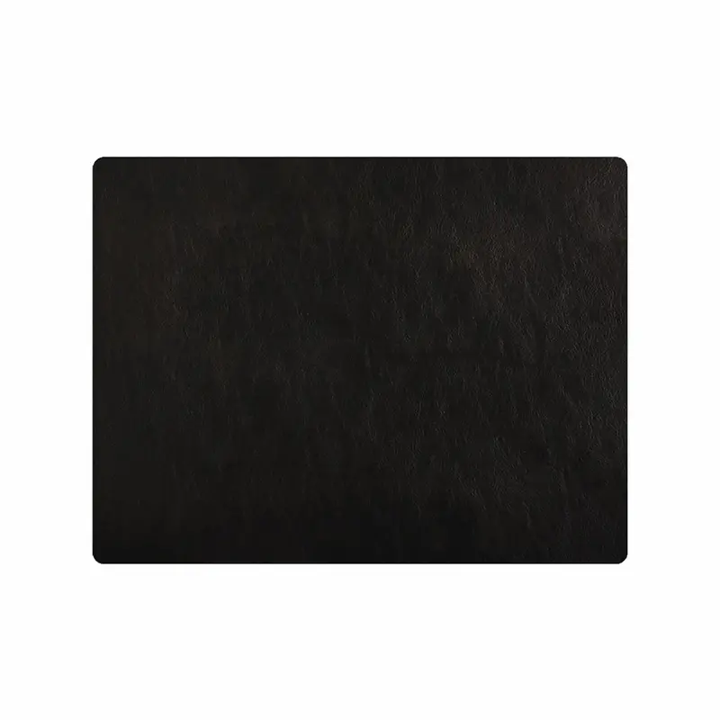 Davanti Mattola Placemats – Set Of 6 Black Rectangular (16.5" X 12.5") 1