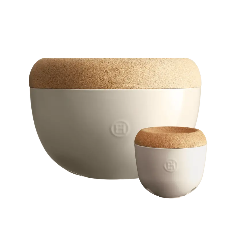 Deep Storage Bowl And Garlic Keeper Combo Set 1