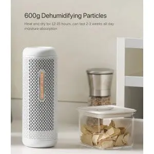 Deerma Dem-Cs50M Portable Mini Dehumidifier For Small Spaces 1