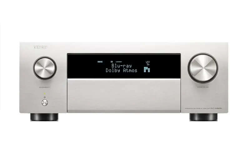 Denon Avc-X4800H 9.4-Channel 8K Av Receiver – Silver Finish 1