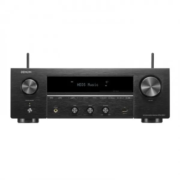 Denon Dra-900H 2.2-Channel 8K Av Receiver – 145W Output, Heos Streaming, Black 1