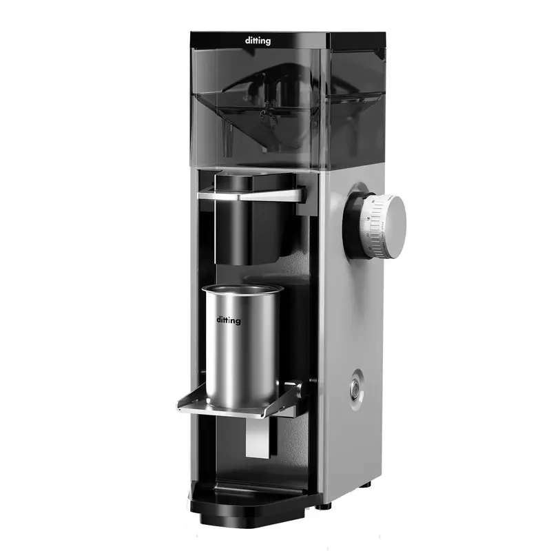 Ditting 807 Lab Sweet Precision Grinder – White Body With Smoked Hopper 1