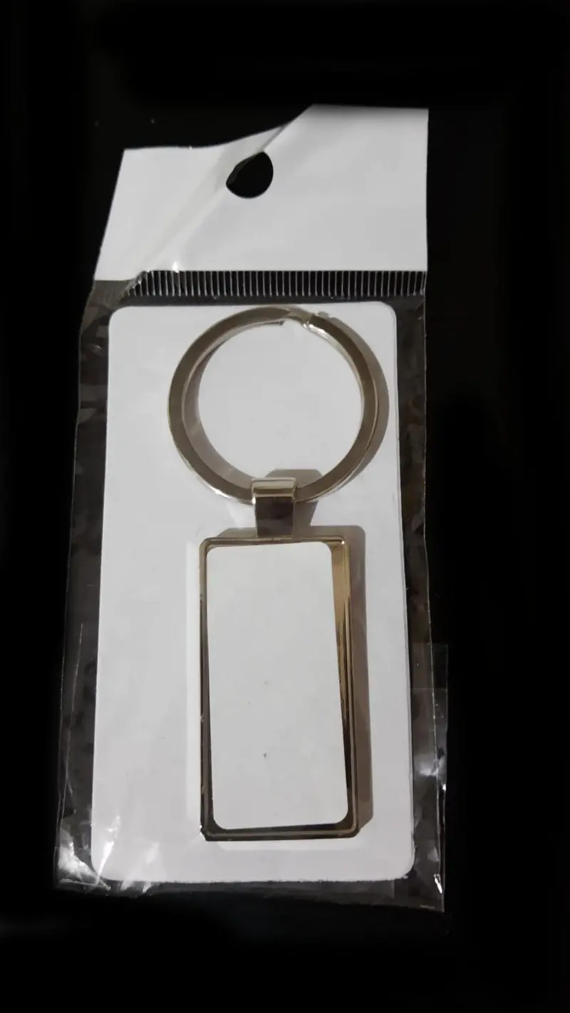 Double-Sided Aluminum Sublimation Keychain 1