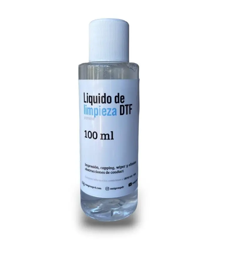 Dtf Cleaning Solution – 100Ml Bottle 1