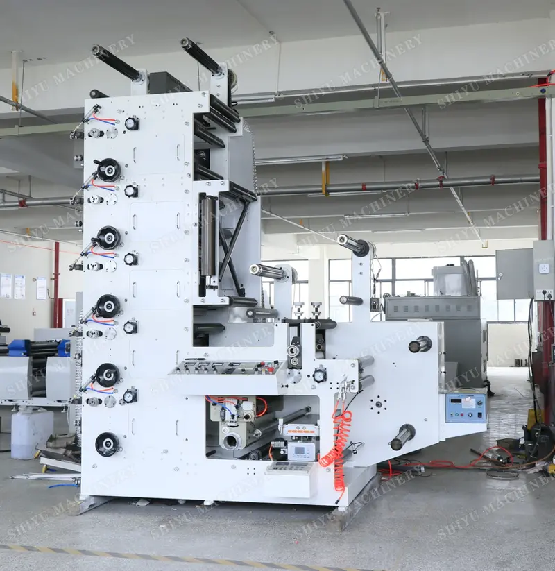 Dual-Color Flexographic Printing Press 1