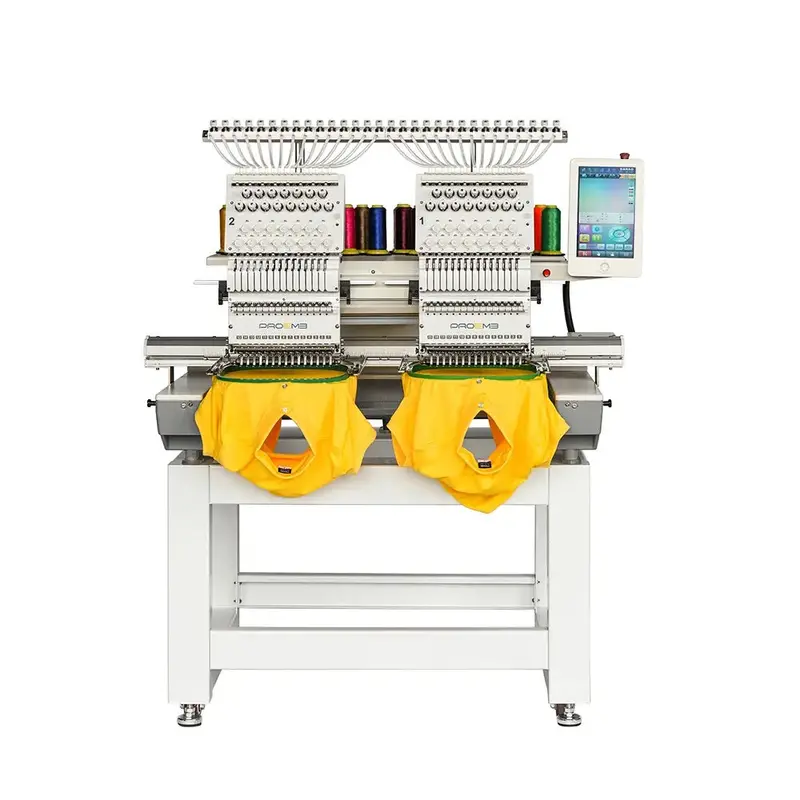 Dual-Head Industrial Embroidery Machine 1