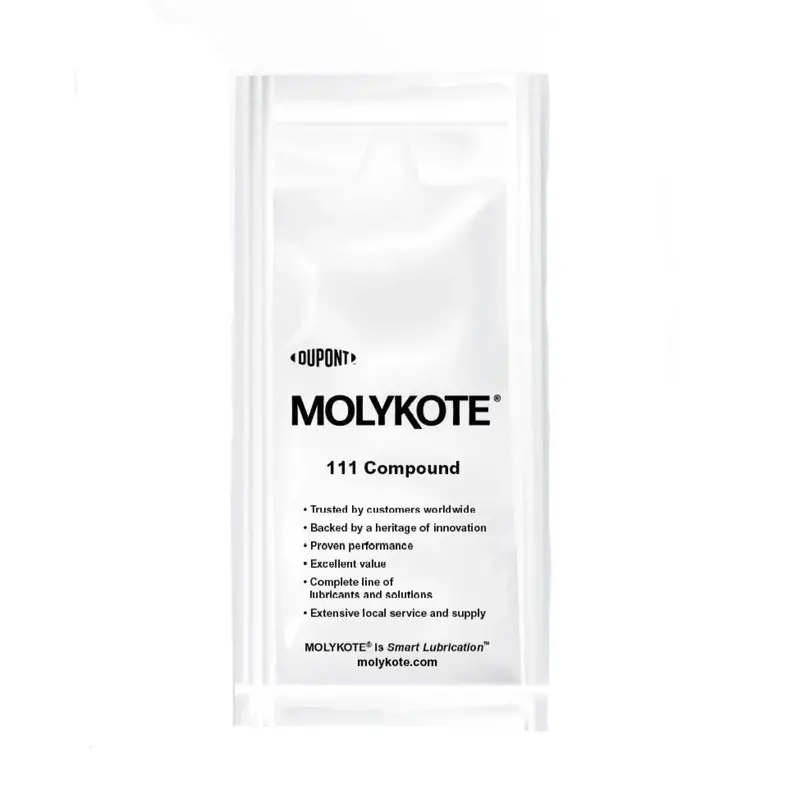 Dupont Molykote® 111 Silicone Lubricant & Sealant – 6G Valve-Specific Pillow Pack 1