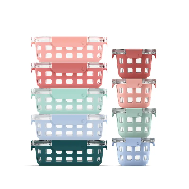 Duraglass™ Melon Color Meal Prep Bundle 1