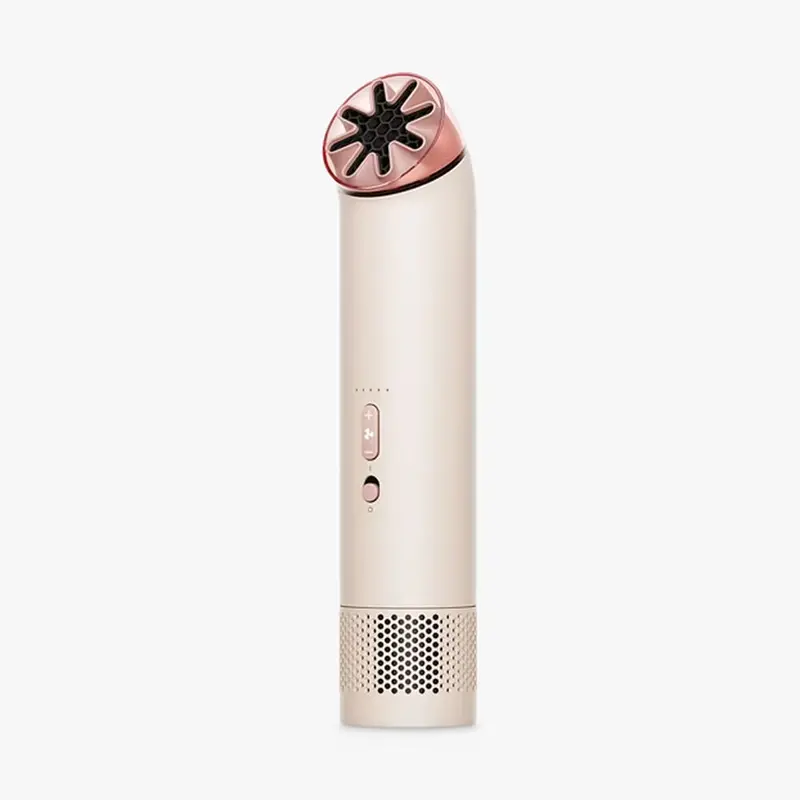 Dyson Hushjet Mini Portable Fan In Stone/Blush Finish 1