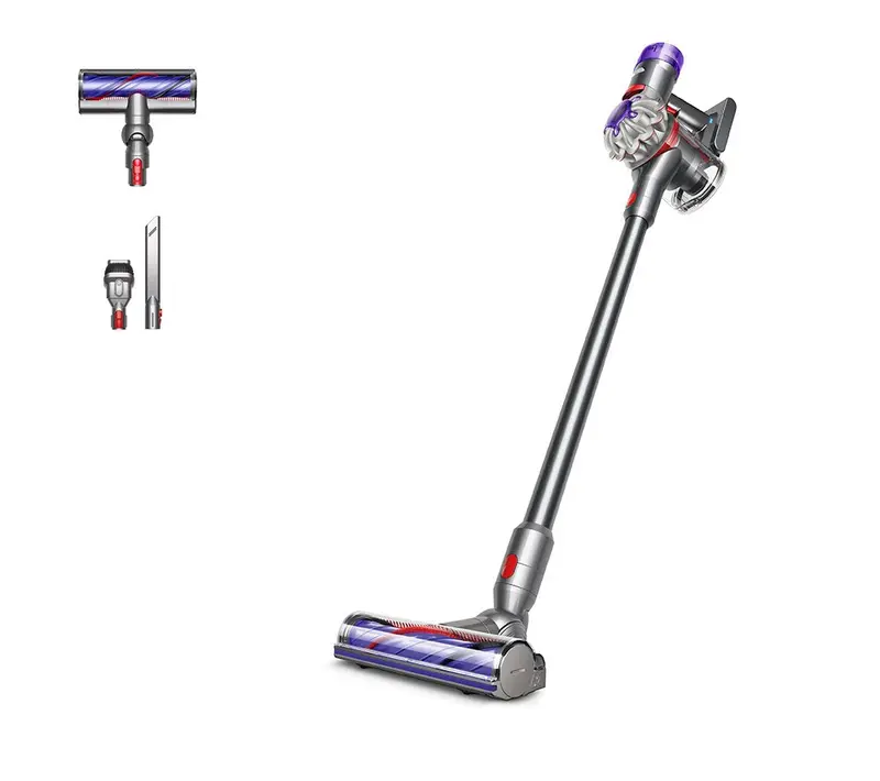 Dyson V8 Advanced Cordless Stick Vacuum – Silver, 40-Min Runtime 1