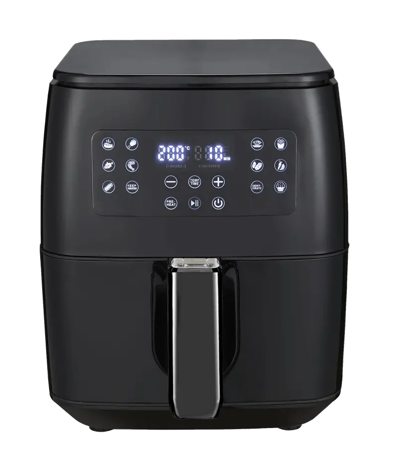 E-Lite Eaf-001 Digital Air Fryer – Black, 3-Year Warranty 1