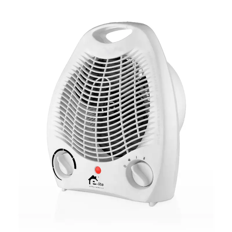 E-Lite Efh-804 Fan Heater – Compact Ceramic Space Heater (White) 1