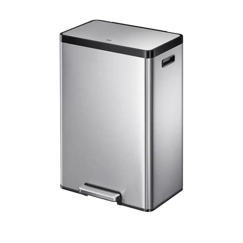 Ecocasa Ii Dual-Segment Recycling Bin – 20L + 20L Step-Activated Design 1