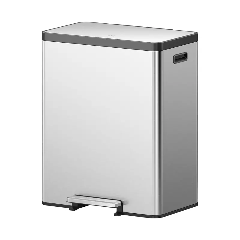 Ecocasa Ii High-Capacity Recycling Bin – 36L + 24L Dual-Chamber Step Can 1