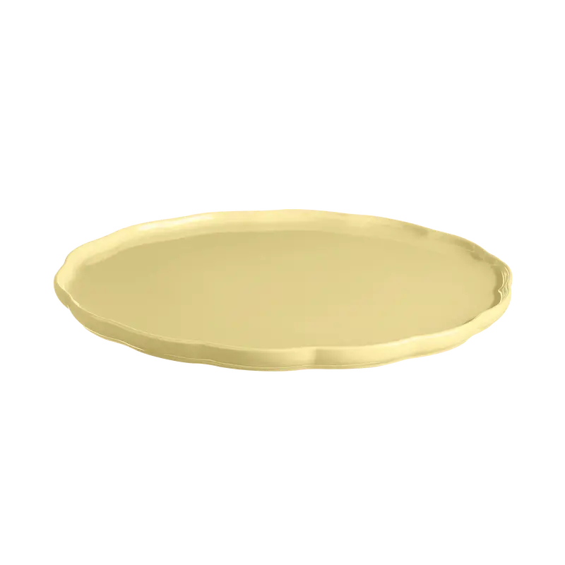 Elegant Madeleine Round Serving Platter For Desserts And Appetizers 1