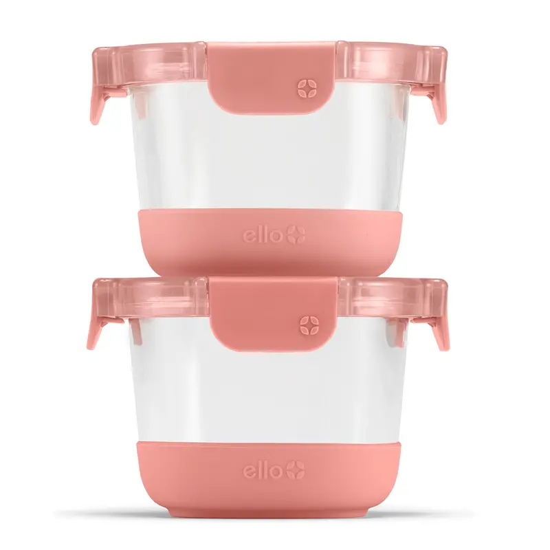 Ello Duraglass Refresh™ 2-Cup Meal Prep Containers – 2-Pack 1