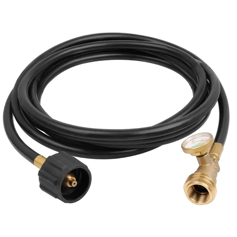 Empava 15-Foot Propane Extension Hose With Quick-Connect Fittings 1
