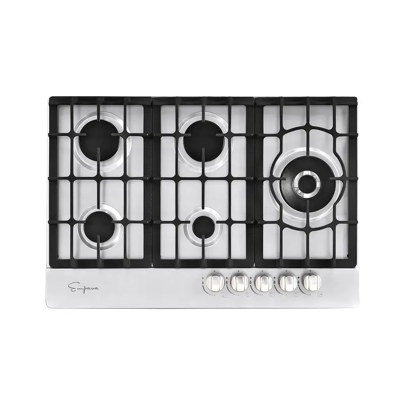 Empava 30-Inch Built-In Gas Cooktop – Sleek Stainless Design 1