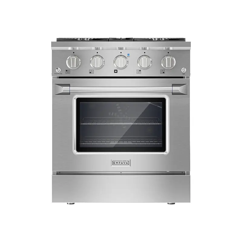 Empava 30Gr07 30-Inch Slide-In Single-Oven Gas Range – Pro-Style 1