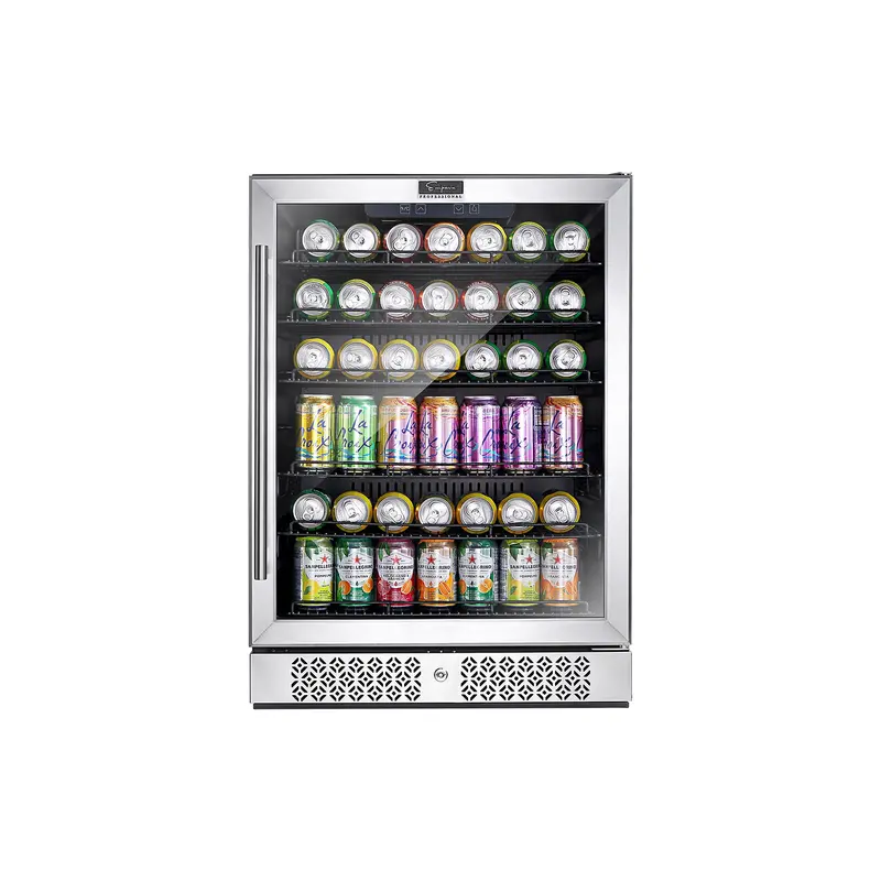 Empava Br02S 24-Inch Freestanding Or Built-Under Beverage Cooler 1