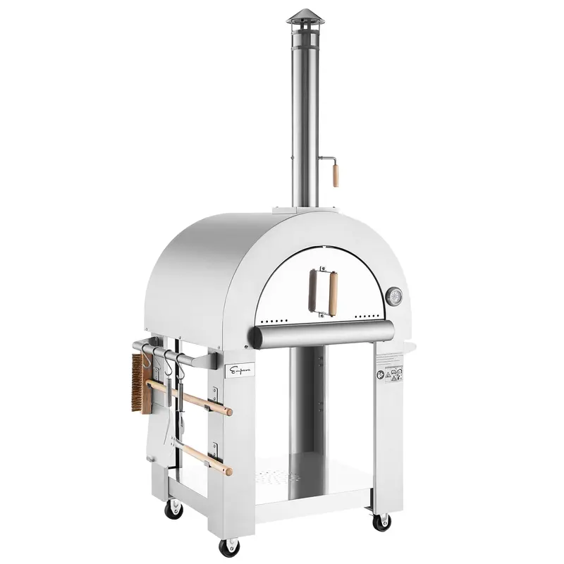 Empava Pg01 Portable Wood-Fired Pizza Oven – Entry-Level Backyard Model 1