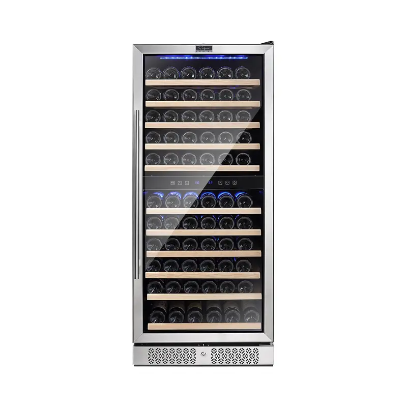 Empava Wc06D Dual-Zone Tall Wine Fridge – 55-Inch 100-Bottle Capacity Cooler 1