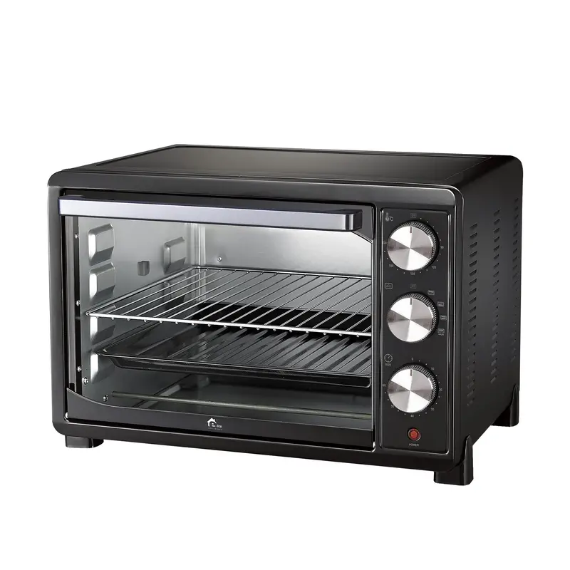 Eto-321R Toaster Oven – 30-Liter Black Convection Oven With 2-Year Warranty 1