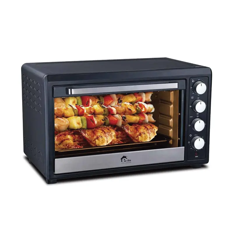 Eto-653R Large-Capacity Toaster Oven – 65-Liter Black Countertop Oven, 2-Year Warranty 1