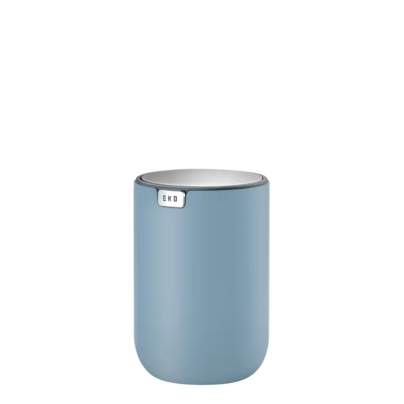 Fandy Swing-Lid Desktop Bin – Blue, 1.5L (0.4 Gal) 1